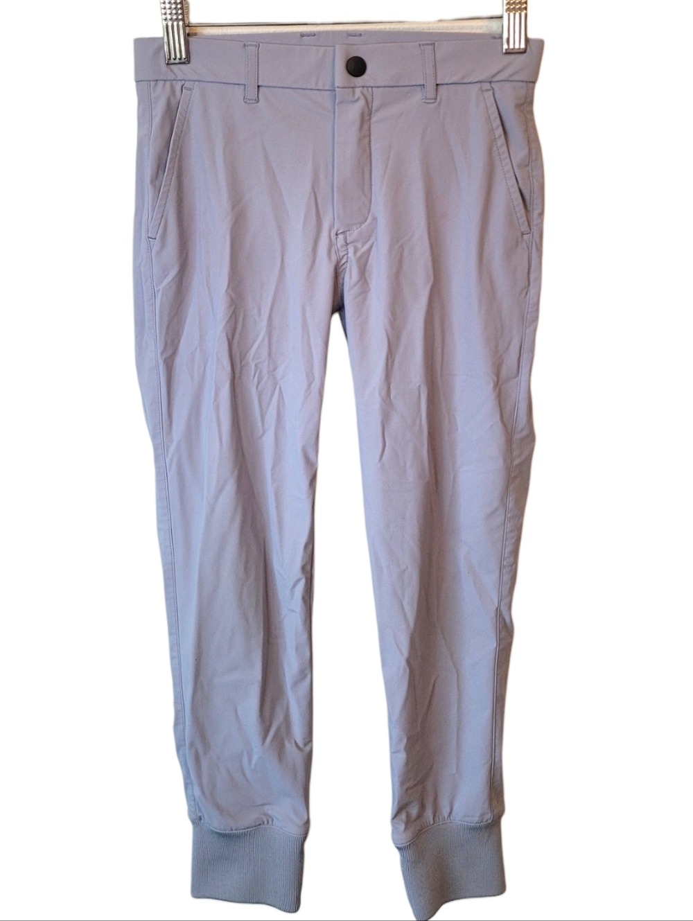 Greyson Kid's Light Gray Technical Jogger Pants Size 6